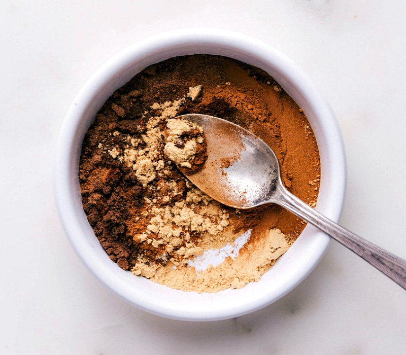 Crafting Homemade Pumpkin Pie Spice by Mixing Spices Mixing together a blend of spices to show how to make pumpkin pie spice.