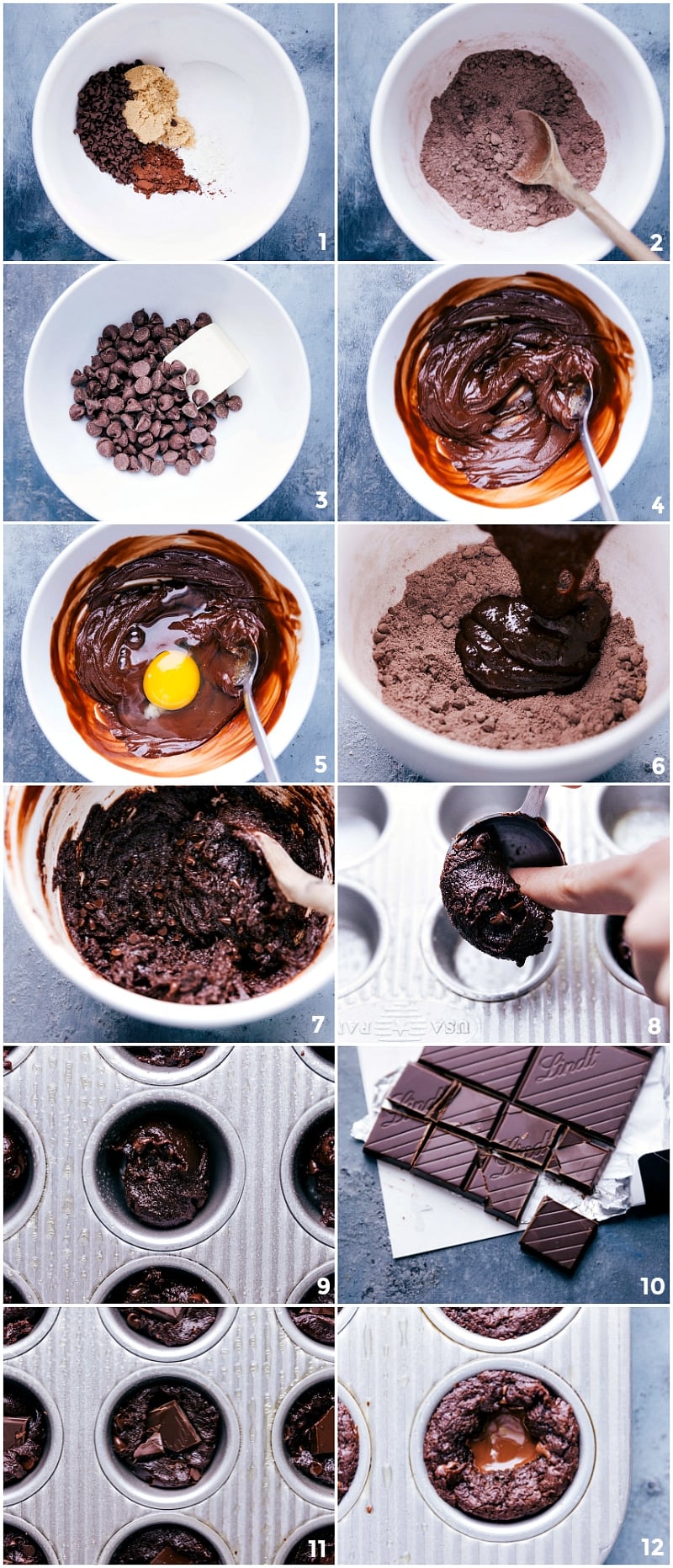 Creating Irresistible Brownie Bites: Step-by-Step Instructions Making the brownie bites recipe, from mixing ingredients to baking and cooling.