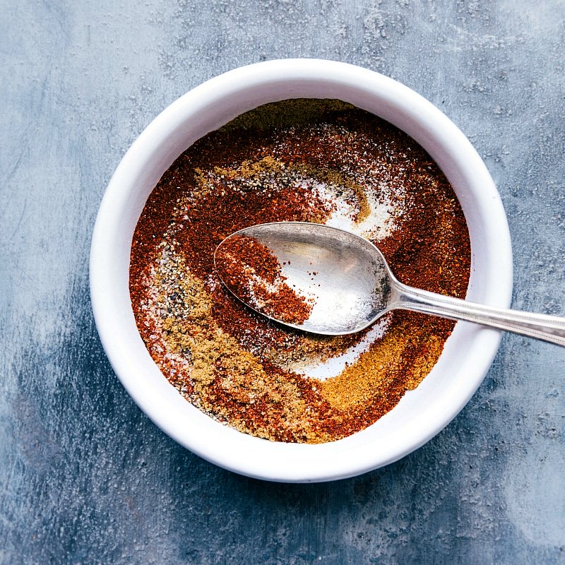 Seasoning Mix for Quinoa Chili Recipe - Flavorful and Aromatic The seasoning mix that will be used to make this recipe.