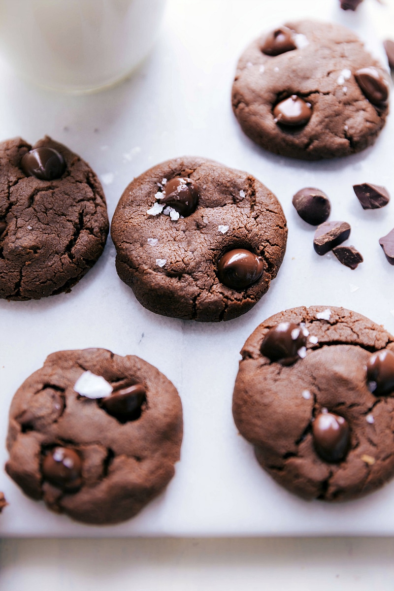 Perfectly Baked Healthy Chocolate Cookies Healthy chocolate cookies baked to perfection and ready to enjoy.