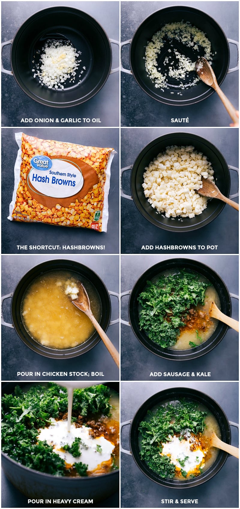 Adding Ingredients to Pot and Mixing Together "Ingredients being added to the pot and mixed together to create a delicious dish.