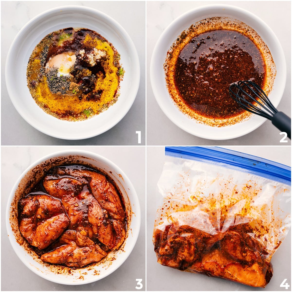 How To Make The Best Summer Chicken Recipe The marinade is whisked together in a bowl, and the chicken is added to marinate for this summer chicken recipe.