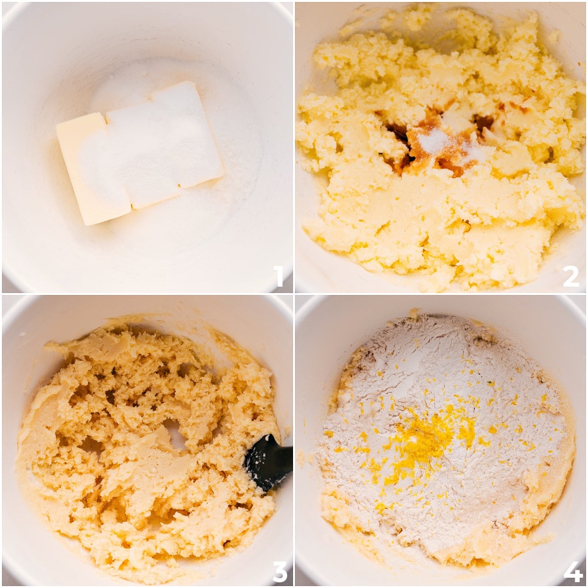 How To Make The Best Raspberry Bars Mixing the dough by creaming butter, sugar, vanilla, flour, and lemon zest for these raspberry bars.