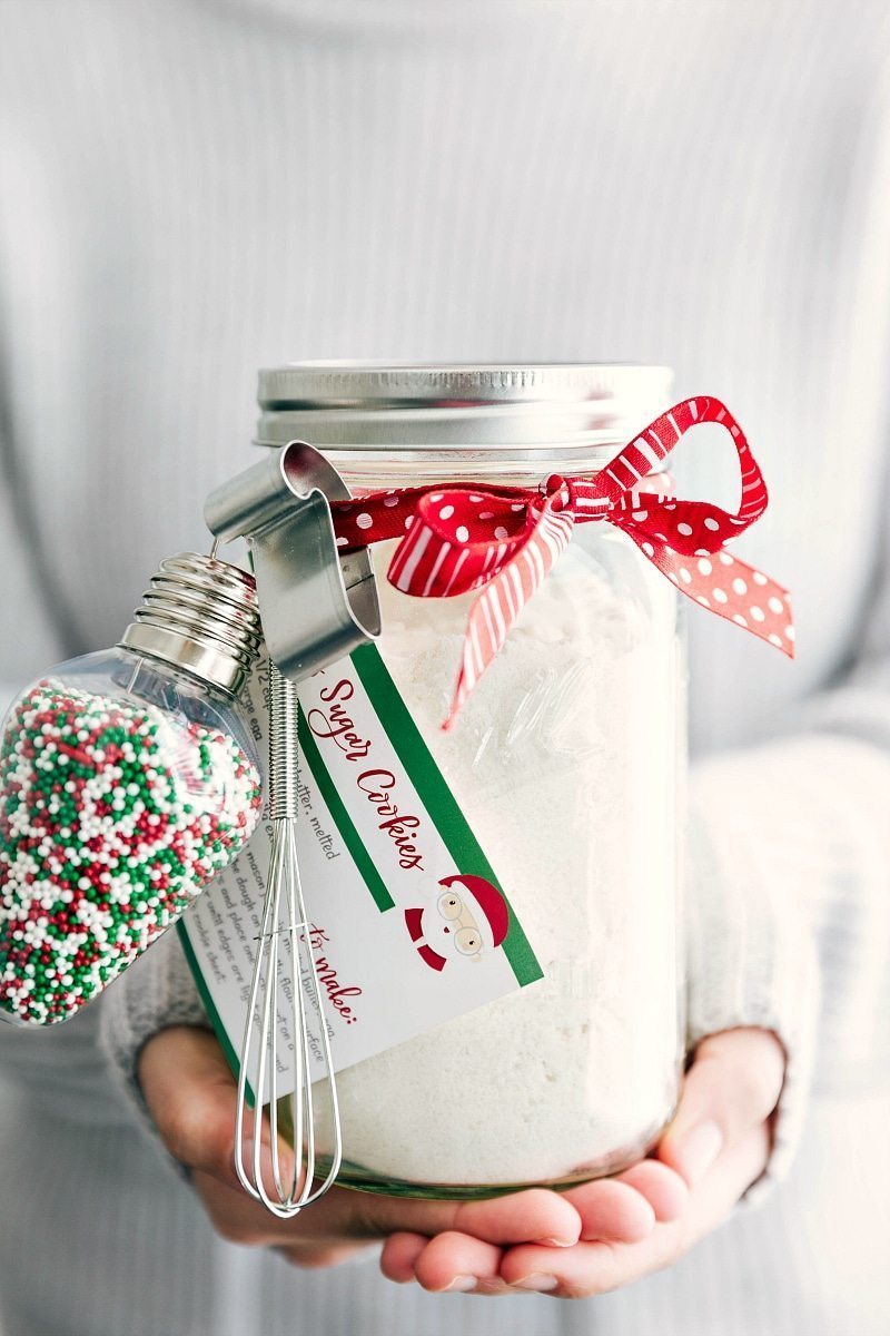 Mason Jar Sugar Cookies.