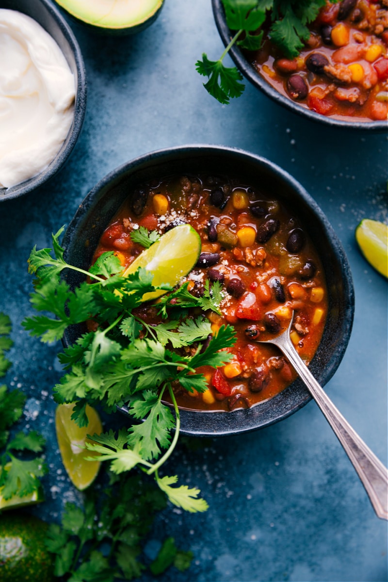 Overhead image of Taco Chili