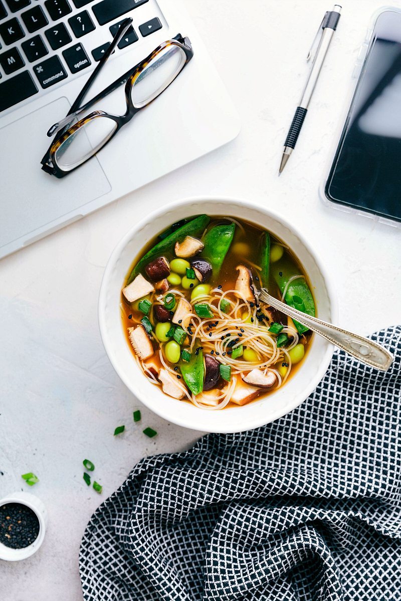 Vegetarian Edamame And Mushroom Recipe Vegetarian edamame and mushroom made up in a bowl ready to be enjoyed.