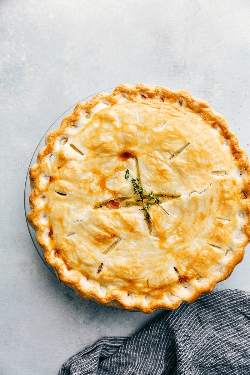 How To Make Ham Pot Pie Ham Pot Pie fresh out of the oven.