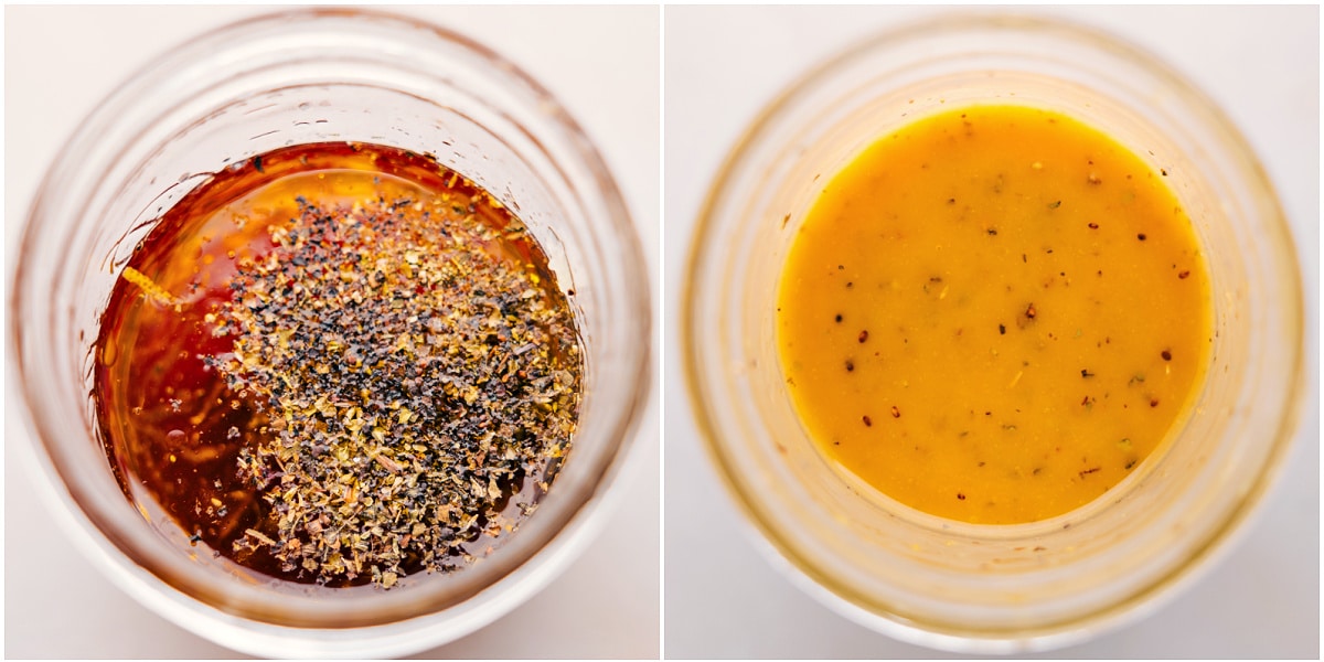 How To Make The Best Salad Dressing Combine all the dressing ingredients in a mason jar and mix well.