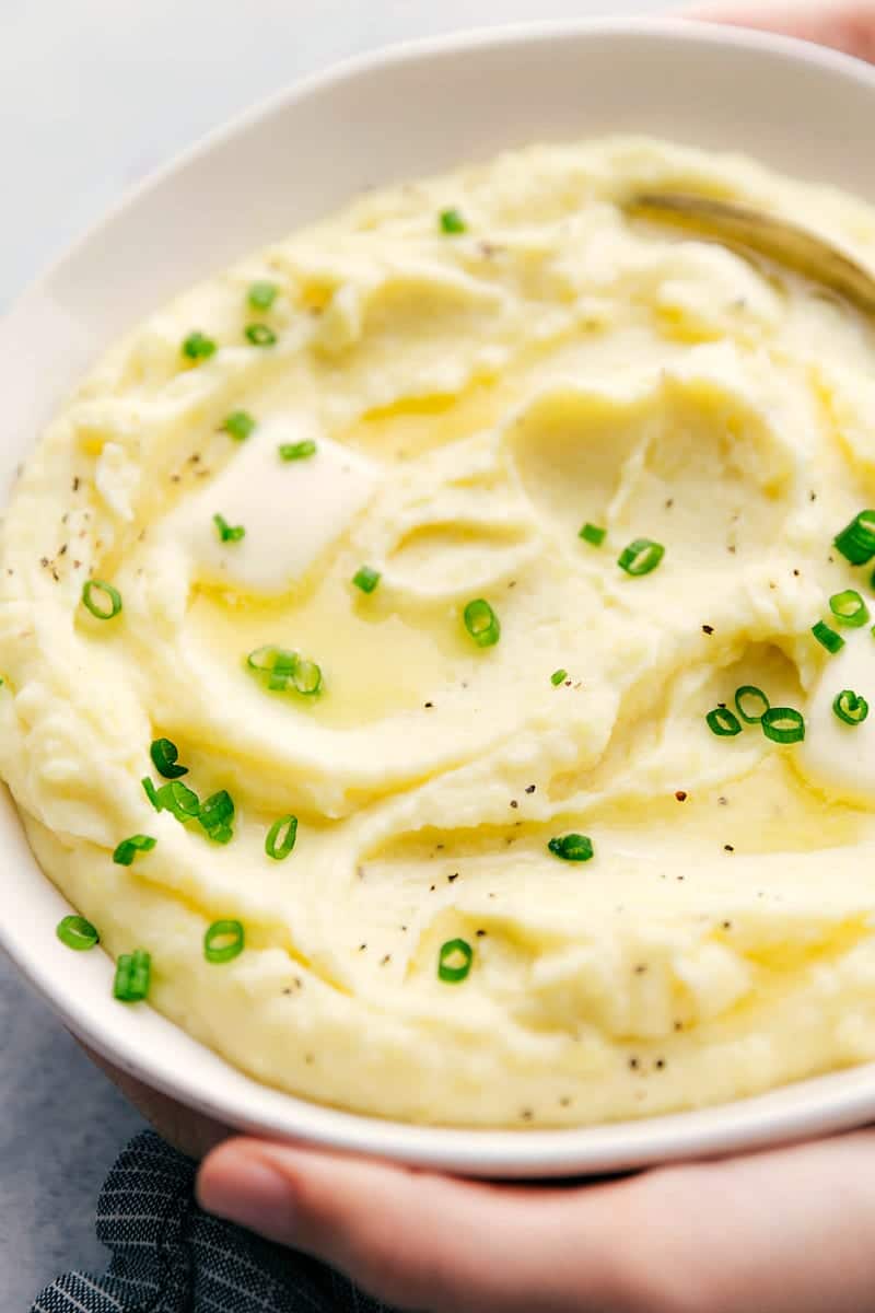 This rich and creamy Mashed Potatoes recipe also includes tips and tricks on how to make the BEST Mashed Potatoes. Mashed Potatoes