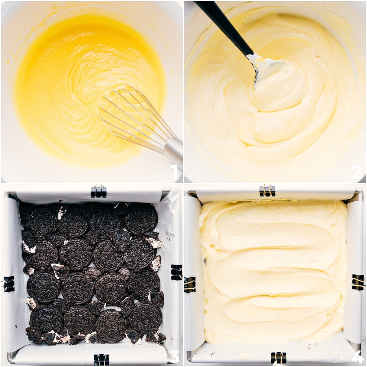 How To Make An Oreo Icebox Cake Pudding mixed with milk and whipped topping, layered into a pan over Oreos for the base, then repeated to the top for this Oreo Icebox Cake.