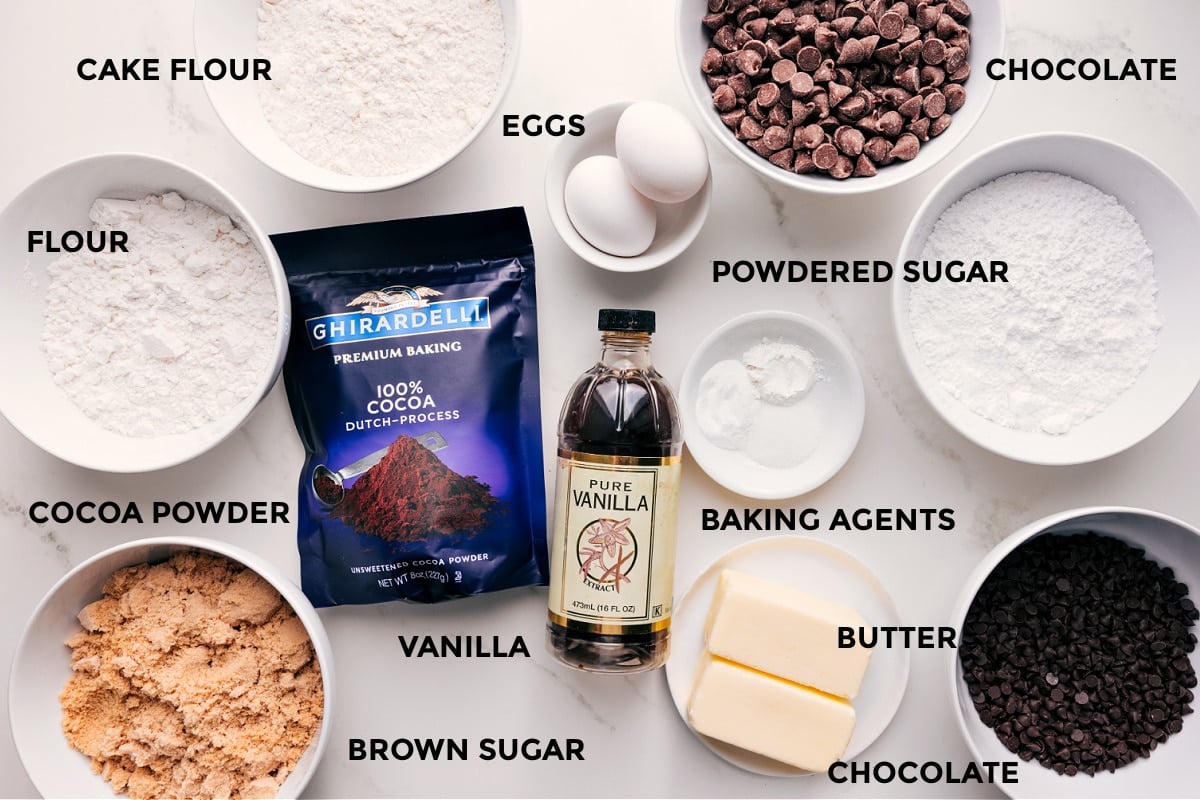 Chocolate Crinkle Cookies Process: Mixing, Forming, and Rolling in Sugar