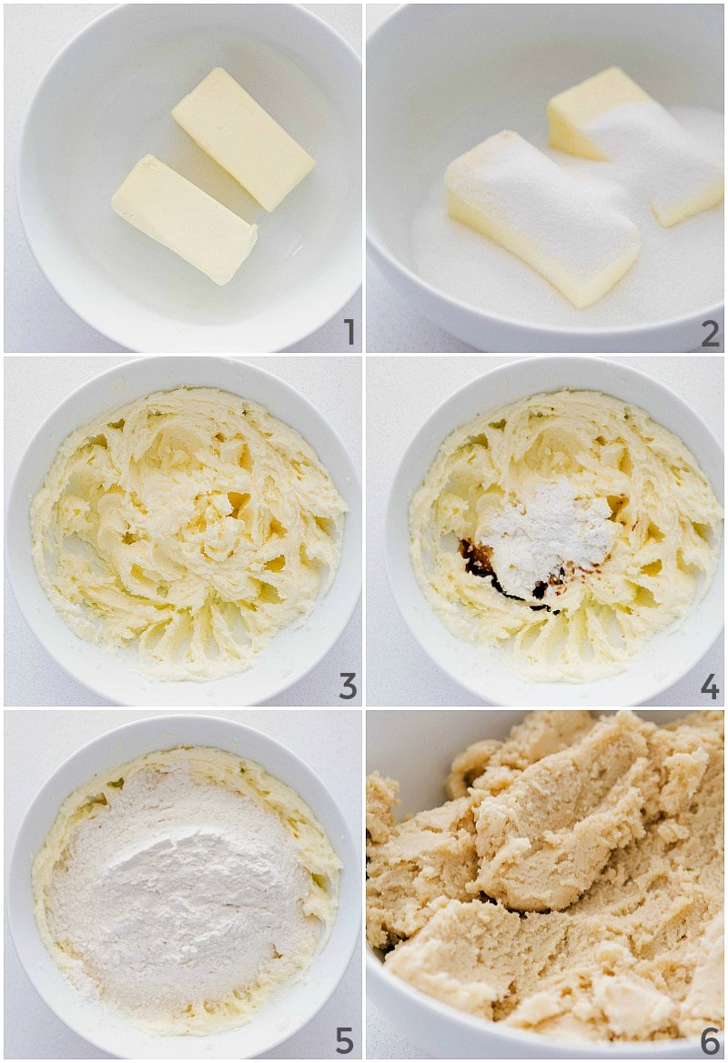 How To Make Lemon Curd Cookies Recipe Cream butter and sugar together before mixing in the dry ingredients.
