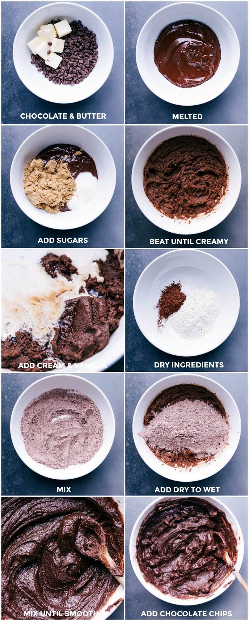 Process of Combining Wet and Dry Ingredients for Dough Preparation Preparation of wet and dry ingredients separately, then combined to form cohesive dough.