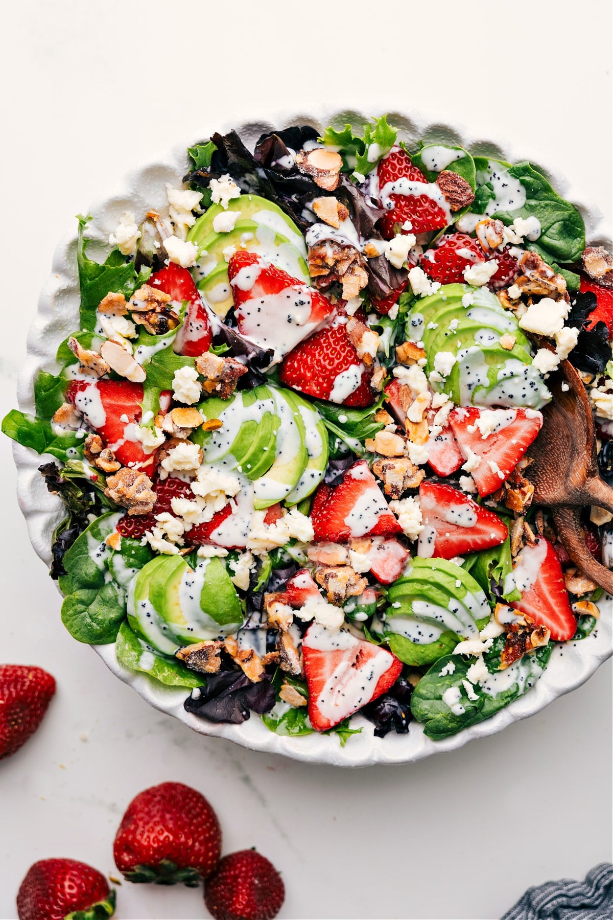 Srawberry Poppyseed Salad Recipe Strawberry Poppyseed Salad is a fresh and flavorful favorite.