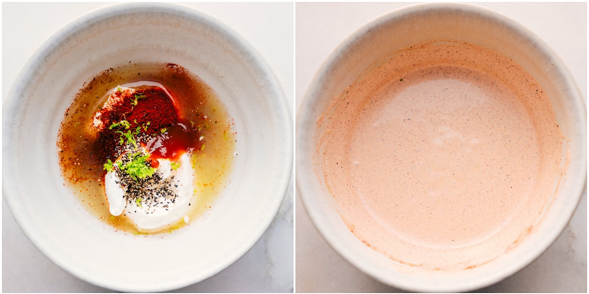 How To Make The Best Creamy Dressing For Taco Pasta Salad Making the best creamy dressing to drizzle on this dish.