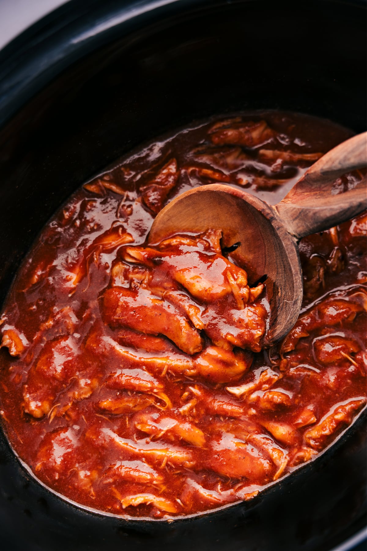 The Best Crockpot BBQ Chicken Recipe Enjoy saucy Crockpot BBQ Chicken, fresh out of the slow cooker!