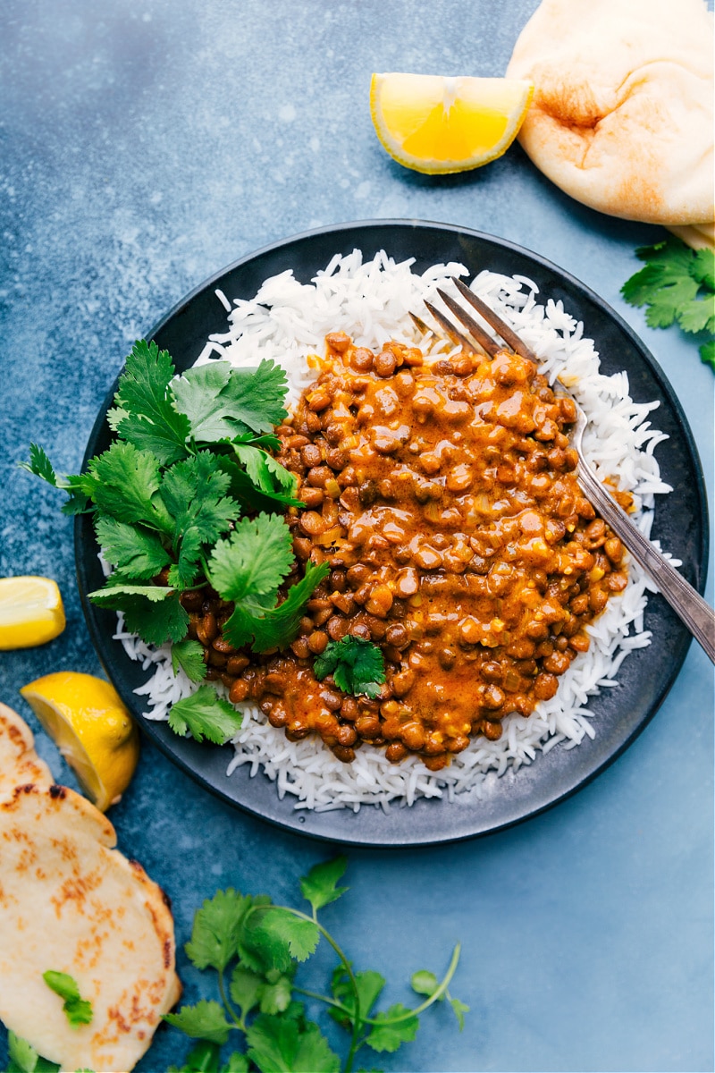 Coconut Curry Lentils 