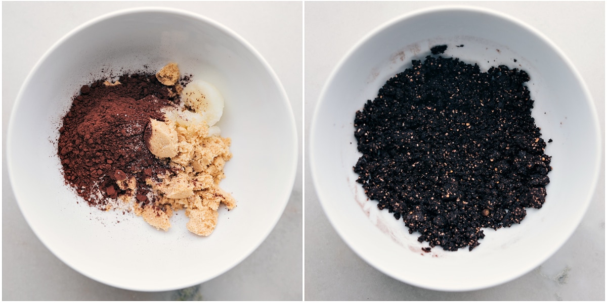 How To Make Healthy Cookies And Cream Energy Bites Recipe Combine all the Oreo crumble ingredients in a bowl to create an authentic Oreo crumble without any unknown additives.