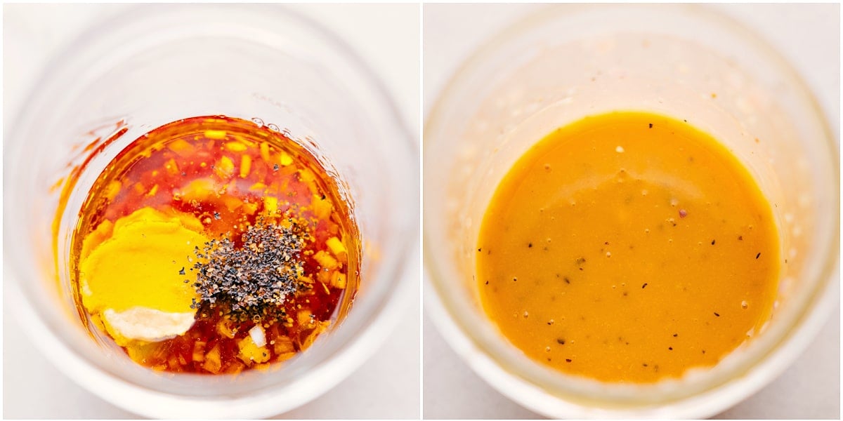 How To Make The Best Dressing For A Garden Salad Mix all the dressing ingredients in a mason jar.