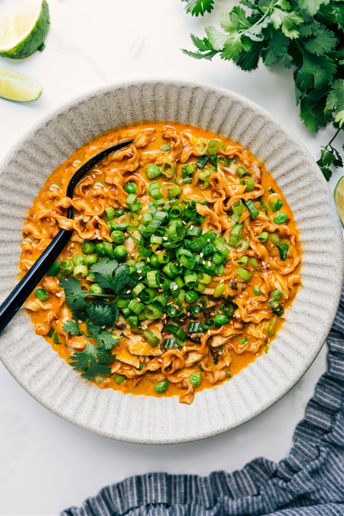 The Best Curry Noodle Soup Recipe Trader Joeโs curry noodle soup recipe.