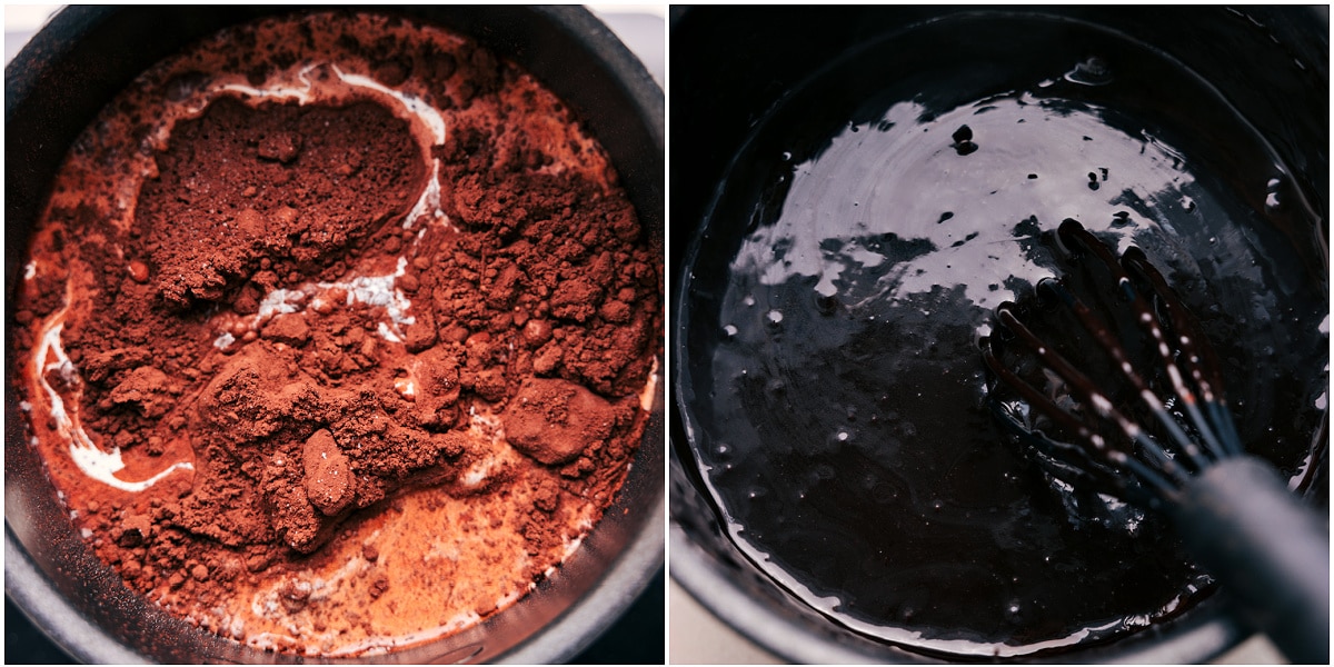 The Best Topping Sauce: Hot Fudge All the ingredients whisk together in a pot for this delicious topping.