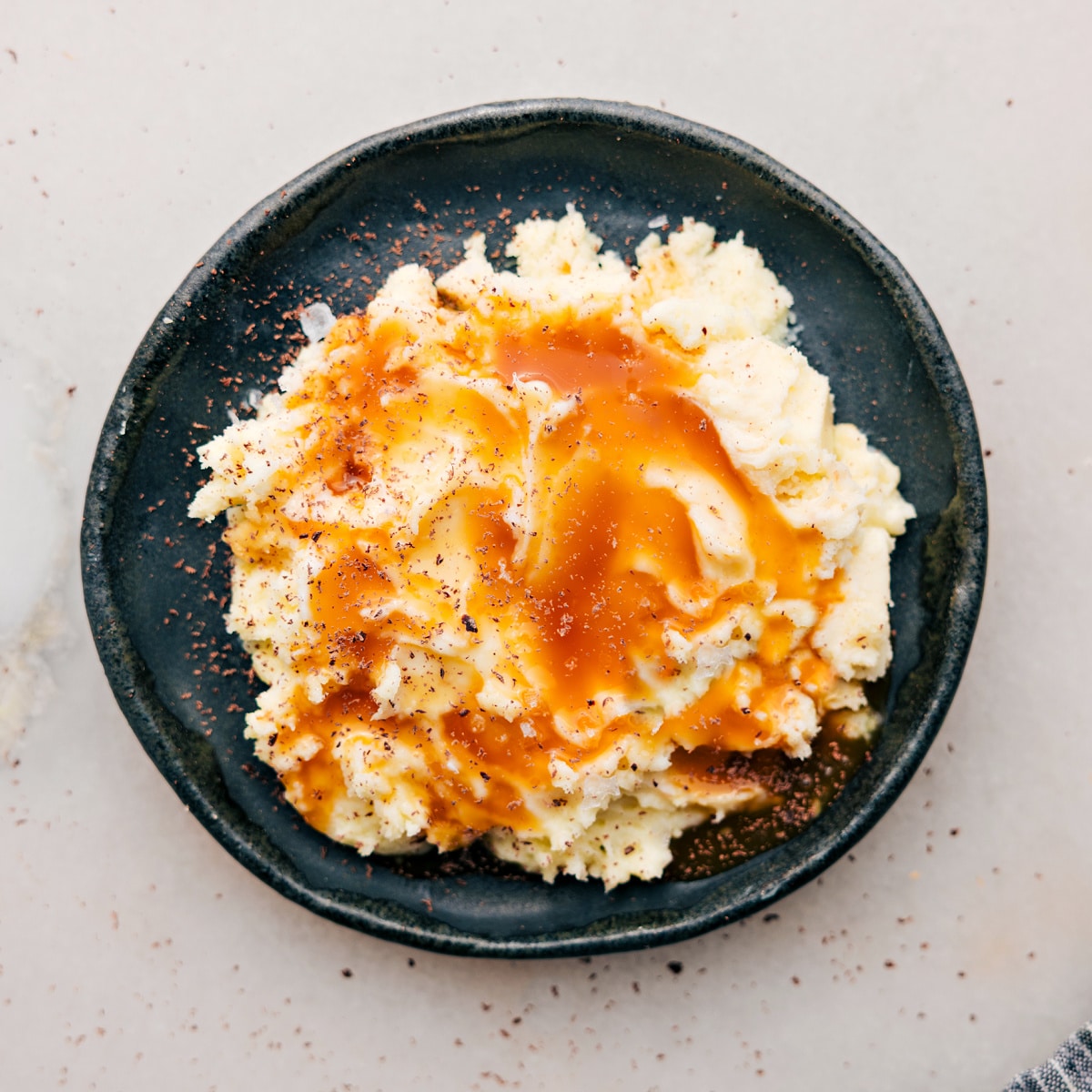April Fools Mashed Potatoes April fools food prank: mashed potatoes.
