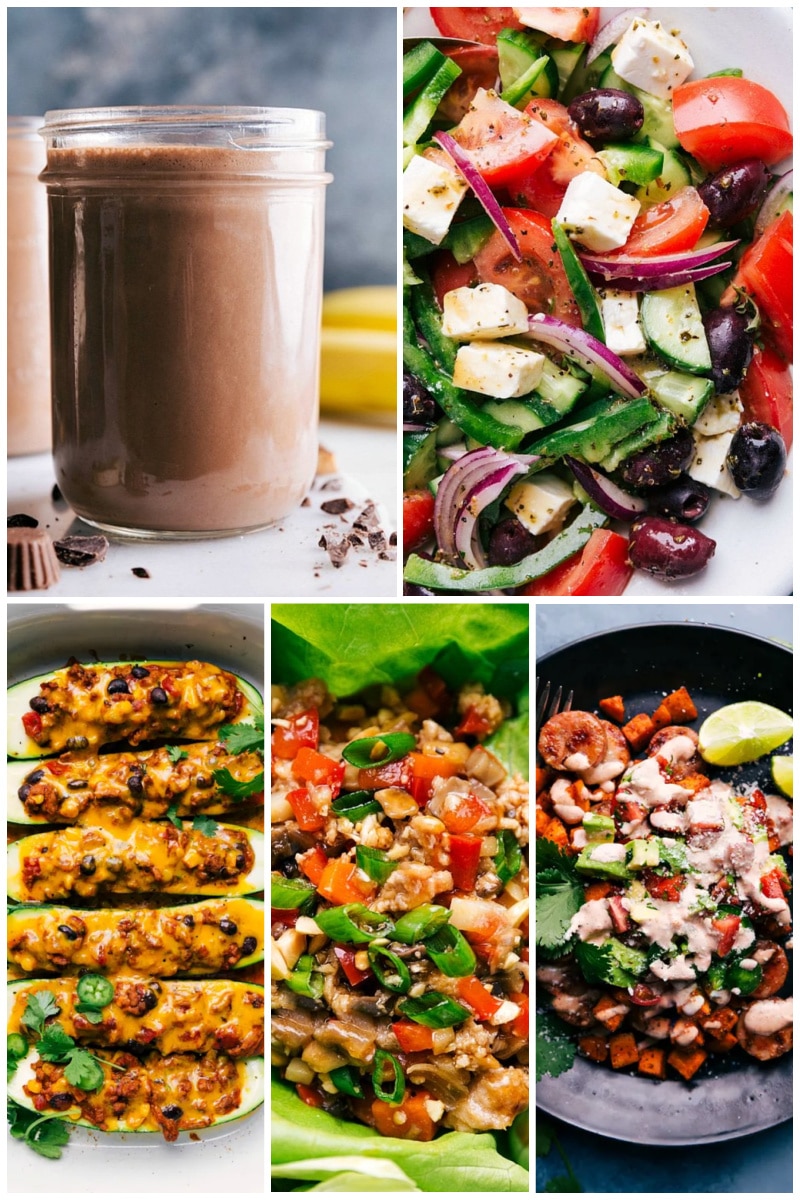 Do you eat Keto style? It can be challenging to find delicious recipes for the whole family, but fear not: we have 45 of our favorite Keto recipes gathered for you! Collage of Keto recipes