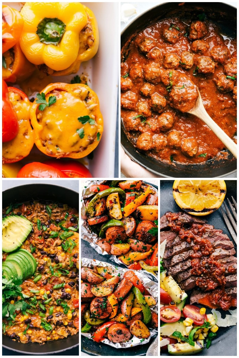 Do you eat Keto style? It can be challenging to find delicious recipes for the whole family, but fear not: we have 45 of our favorite Keto recipes gathered for you! Collage of Keto recipes
