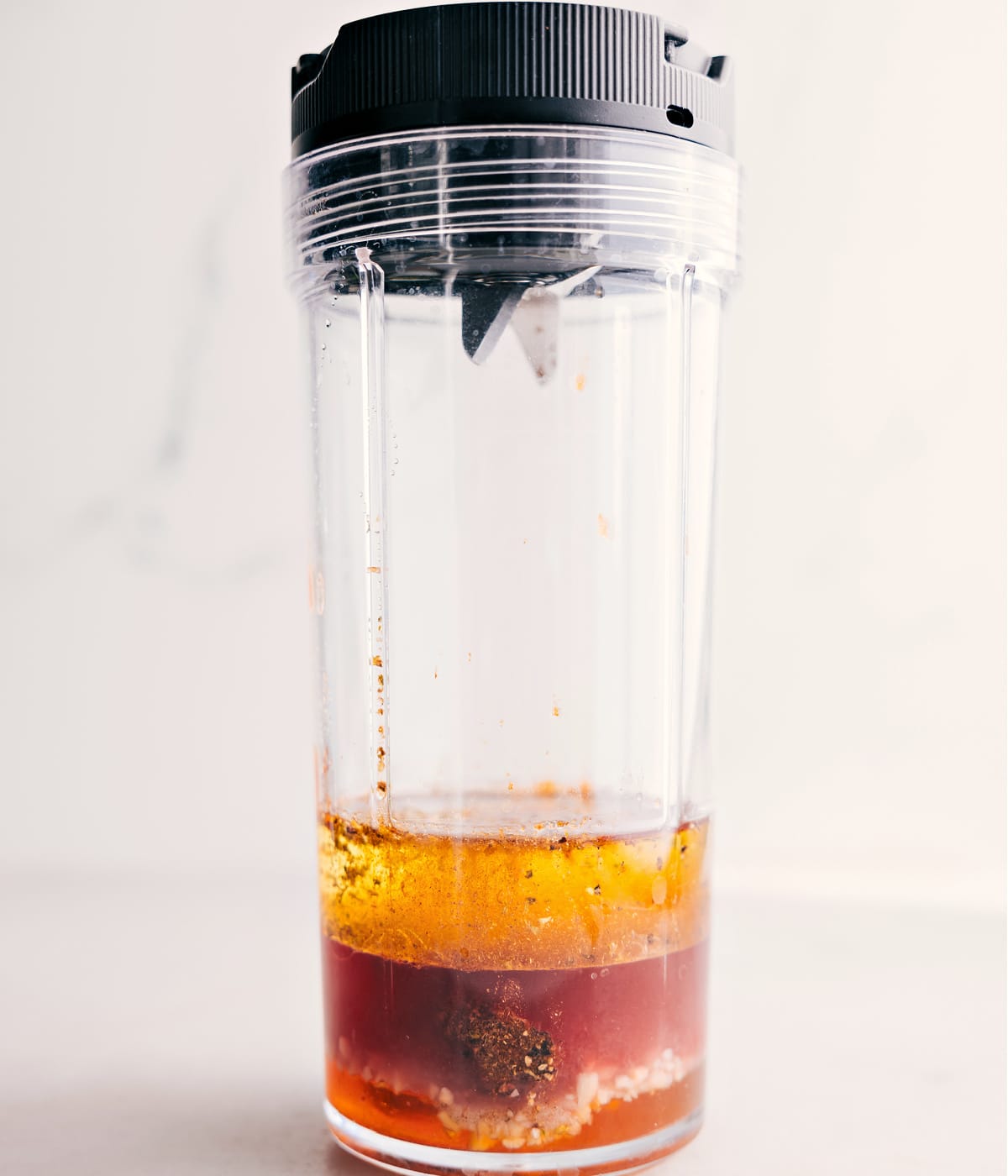 How To Make Chipotle Vinaigrette Ingredients in a blender.