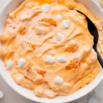 Orange Fluff Salad in a large bowl.
