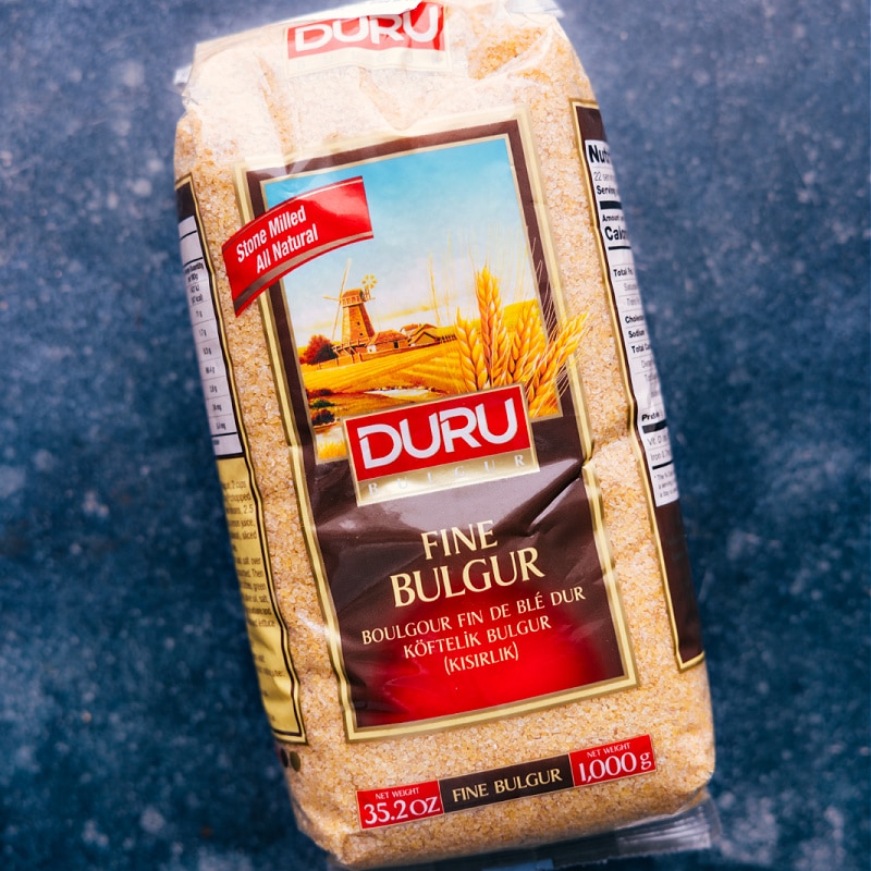 Discover the secret to perfectly fluffy and flavorful bulgur in this guide for How To Cook Bulgur Wheat! Whether you're a seasoned home cook or new to this versatile grain, this easy-to-follow recipe is the perfect starting point. Not only is bulgur quick and simple to make, but it's also packed with health benefits, making it a great addition to any meal. #recipe #best #quick #easy #simple #familyfriendly #sidedish #howto #bulgur #wheat Image of the fine bulgur used in this recipe