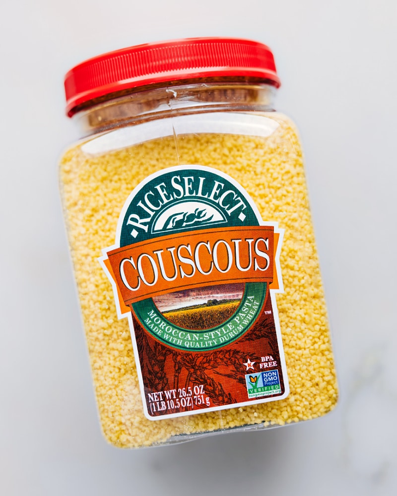 Ingredients Used In This Couscous Recipe The couscous used in this recipe.