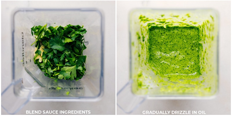 These Greek Meatball Bowls make for a delicious and satisfying meal! Featuring juicy meatballs seasoned with a blend of spices and herbs, paired with refreshing cucumber and tomato salad, fluffy couscous, and a zesty lemon-herb sauce, this meal is bursting with flavor and so much texture in every single bite. Recipe via chelseasmessyapron #dinner #quick #easy #simple #familyfriendly #comfortfood #healthy #cleaneating #lunch #greek #meatballs #bowls #greekmeatballs Process shots-- images of the sauce being made