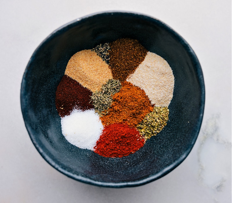 This Blackening Seasoning recipe creates a versatile, smoky, and spicy blend perfect for forming a flavorful crust on grilled or pan-fried dishes. Recipe via chelseasmessyapron #spice #seasonings #quick #easy #simple #grilling #blackening #seasoning Seasonings used in this recipe