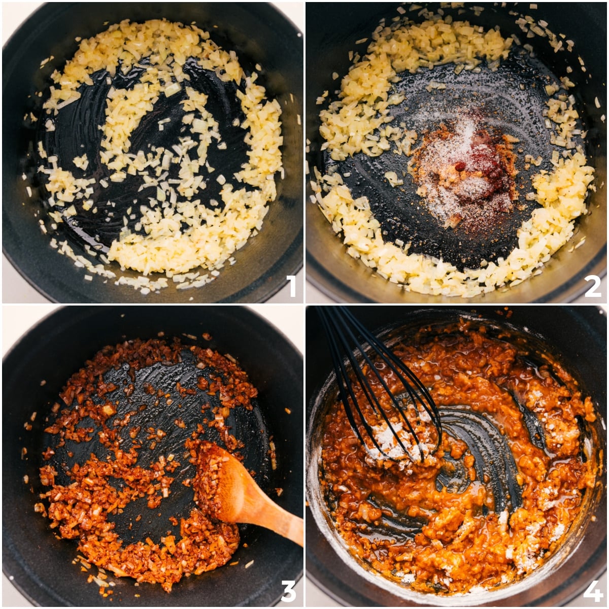 How To Make Broccoli Cheddar Soup Veggies sautรฉed, seasonings toasted, and flour mixed with a bit of broth for this broccoli cheddar soup.