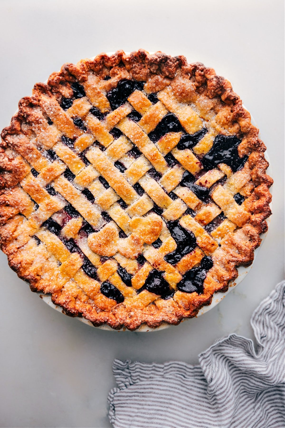The Best Berry Pie Recipe Fresh Out Of The Oven Berry Pie Recipe fresh from the oven, ready to slice and serve.
