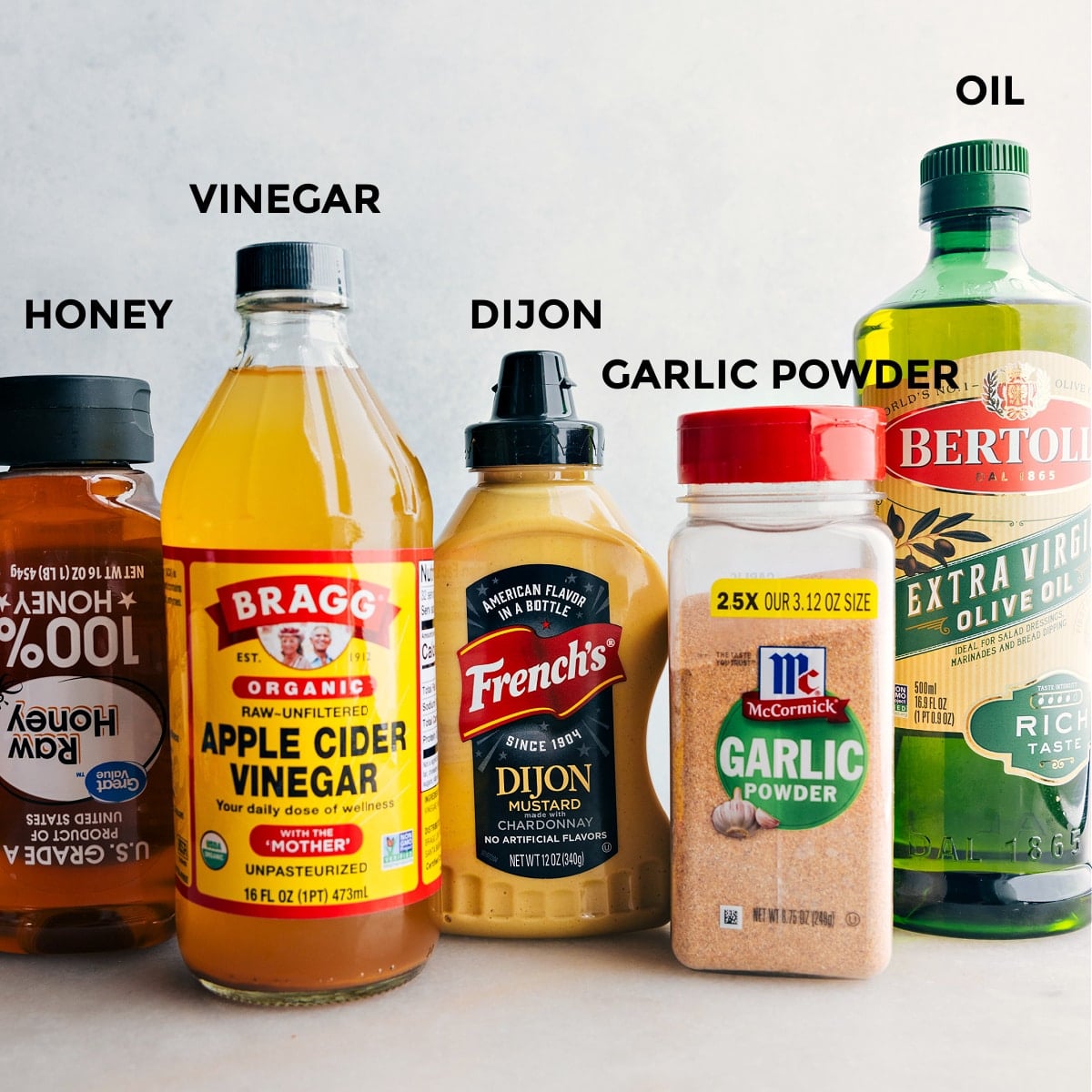 How To Make Chick-Fil-A Kale Salad Dressing All the ingredients in this Chick-Fil-A Kale Salad set out ready to be assembled.