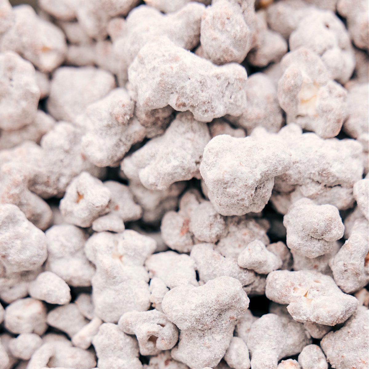 Quick And Easy No-Bake Popcorn Puppy Chow Popcorn Puppy Chow, ready to enjoy as the ultimate snack mix.