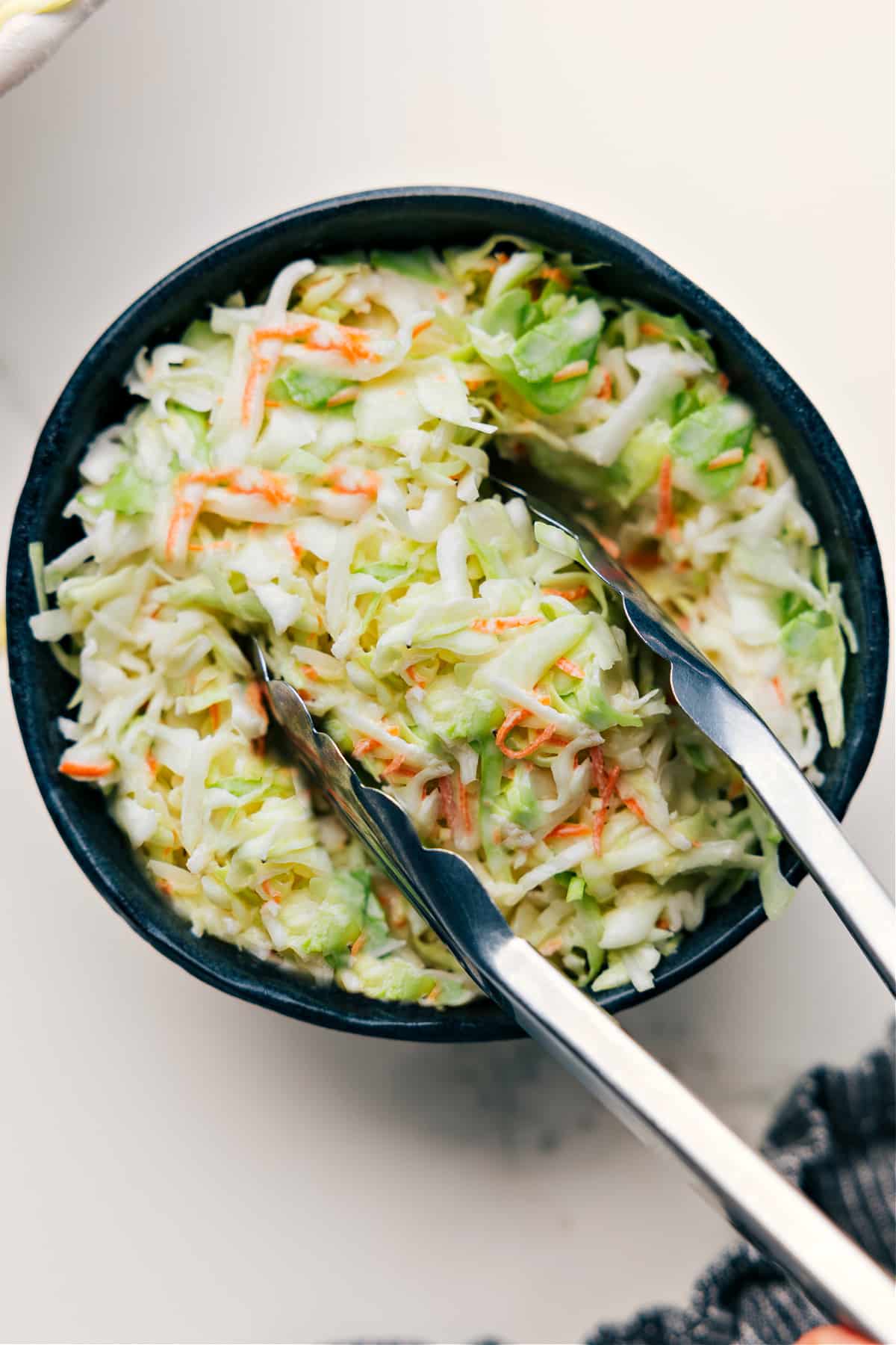 Chick-Fil-A Coleslaw Copycat Recipe served in a bowl.