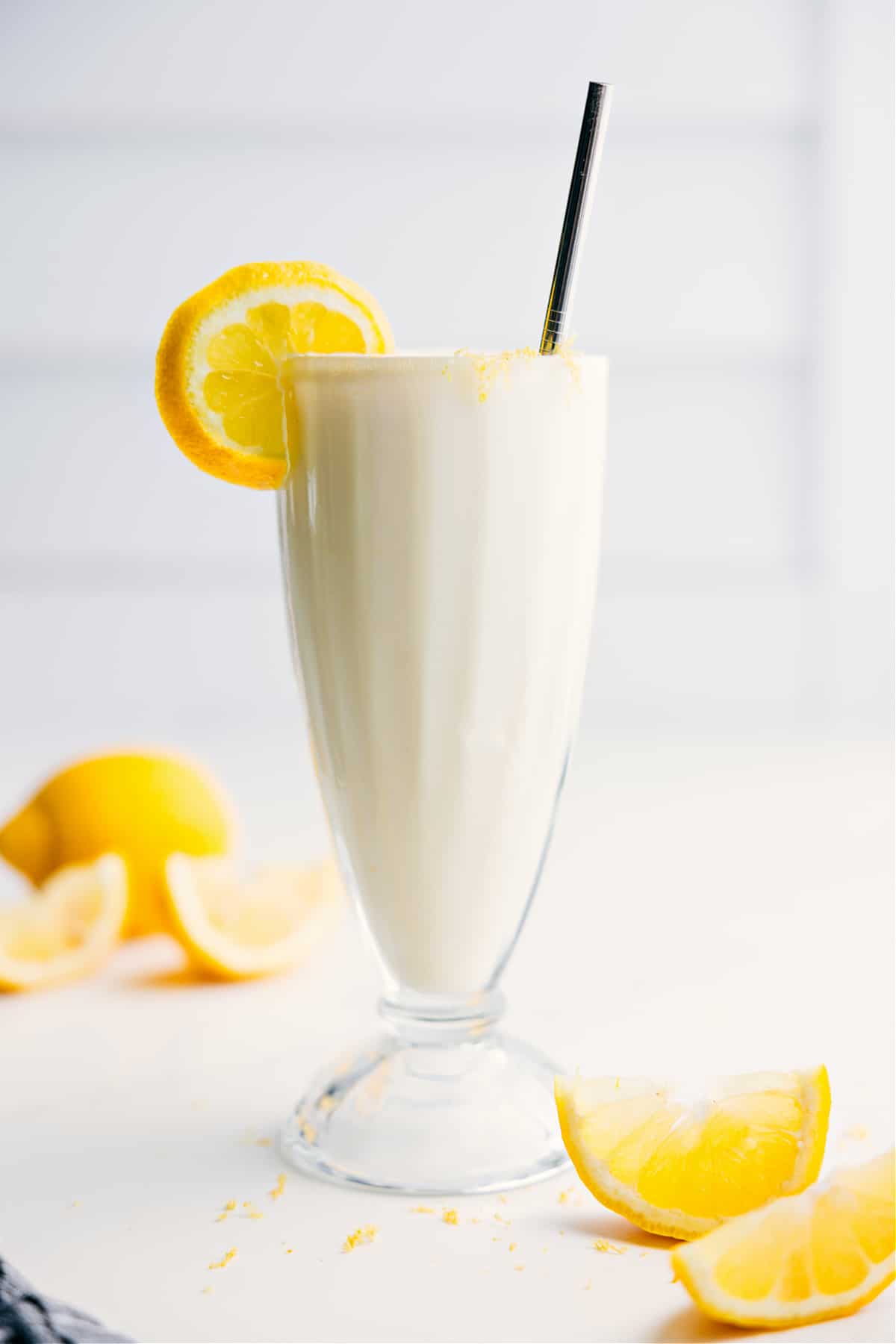 Icy Chick-Fil-A frozen lemonade copycat in a cup, ready to sip.