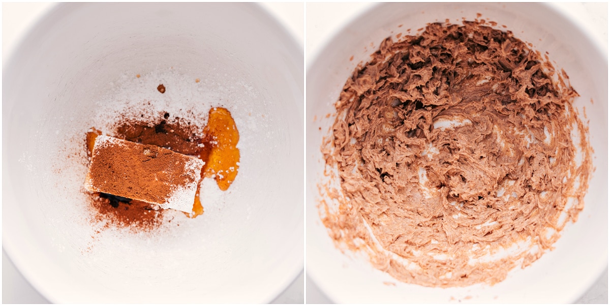 How To Make Honey Butter Recipe All the ingredients mixed together in a bowl for this honey butter recipe.