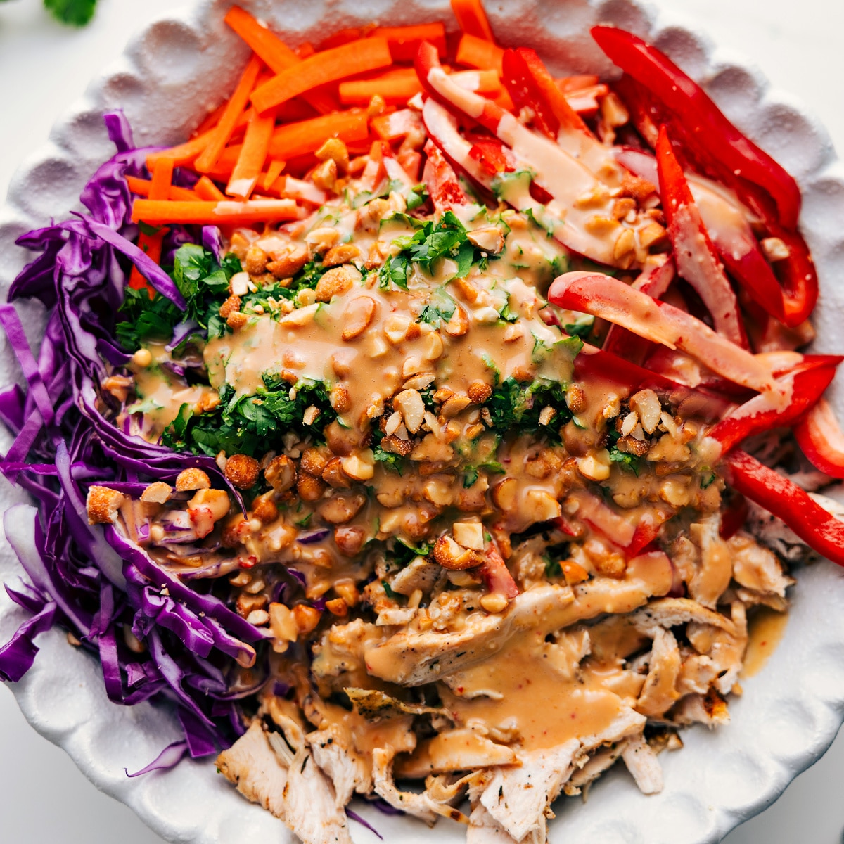 How To Make The Most Flavorful Soba Noodle Salad Recipe The soba noodle salad recipe all added into a bowl and dressed with the delicious dressing.